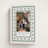 "Holly Berry Frame" - Holiday Cards in Snow by Lauren Jopling - Folded Card