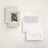 "Holly Berry Frame" - Holiday Cards in Snow by Lauren Jopling - Assembled