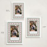 "Holly Berry Frame" - Holiday Cards in Candy by Lauren Jopling - Formats Available