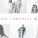 "Blessed grateful" - Holiday Cards in Holly Berry by Anupama - Detail