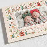 "christmas robin" - Holiday Cards in Berry by iamtanya - Detail