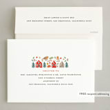 "christmas robin" - Holiday Cards in Berry by iamtanya - FREE Recipient Addressing