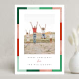 "Overprinted Plaid" - Holiday Cards in Holly Jolly by Jen Banks - Front