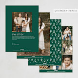 "Stressed but Blessed" - Holiday Cards in Snowflake by Brooke Chandler - Back of Card Options