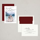 "Elements" - Holiday Cards in Coal by Pixel and Hank - Assembled