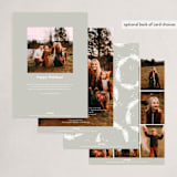 "sprig of joy" - Holiday Cards in Froth by Design Lotus - Back of Card Options