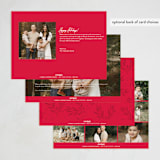 "Magical Season" - Holiday Cards in Snow by Annie Clark - Back of Card Options