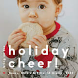 "Bring on the cheer" - Holiday Cards in Frosting by Robin Ott - Detail