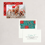 "Christmas As Usual" - Holiday Cards in Snow by GeekInk Design - Assembled