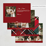 "Classic Christmas Plaid" - Holiday Cards in Festive by Rebecca Durflinger - Back of Card Options