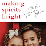 "Bright Holiday spirits" - Holiday Cards in Candy Cane by Kelly Nasuta - Detail