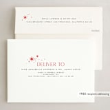 "More happy" - Holiday Cards in Santa Suit by Yuliya Evseeva - FREE Recipient Addressing