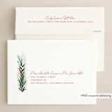 "Draped Garland" - Holiday Cards in Snow by Kaydi Bishop - FREE Recipient Addressing