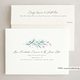 "Branches" - Holiday Cards in Frost by Anastasia Makarova - FREE Recipient Addressing