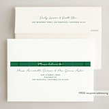 "Joyful Grids" - Holiday Cards in Juniper by Ellis - FREE Recipient Addressing