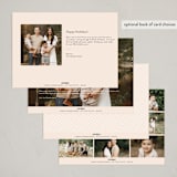 "The Spirit of Christmas" - Holiday Cards in Silk Ribbon by Design Lotus - Back of Card Options