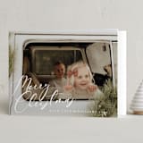 "The Spirit of Christmas" - Holiday Cards in Silk Ribbon by Design Lotus - Folded Card
