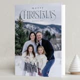 "Hugs" - Holiday Cards in Pine by Stacey Meacham - Folded Card