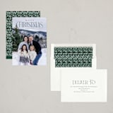 "Hugs" - Holiday Cards in Pine by Stacey Meacham - Assembled