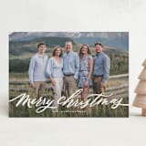 "Fresh Fallen Snow" - Holiday Cards in Blizzard by Wildfield Paper Co - Front