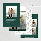 "A Sentimental Holiday" - Holiday Cards in Forest by Chris Griffith - Back of Card Options