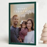 "A Sentimental Holiday" - Holiday Cards in Forest by Chris Griffith - Folded Card