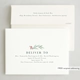 "A Sentimental Holiday" - Holiday Cards in Forest by Chris Griffith - FREE Recipient Addressing