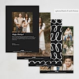 "Marshall" - Holiday Cards in Reindeer Hooves by Ally Madison - Back of Card Options