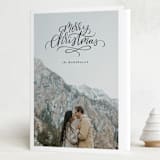 "Marshall" - Holiday Cards in Reindeer Hooves by Ally Madison - Folded Card