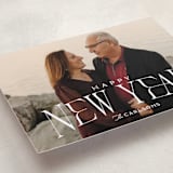 "So Elegant" - Holiday Cards in Snow by GeekInk Design - Detail