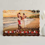 "Candy Cane Wishes" - Holiday Cards in Cardinal by Robin Ott - Front