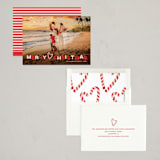 "Candy Cane Wishes" - Holiday Cards in Cardinal by Robin Ott - Assembled