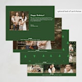 "All our love" - Holiday Cards in Snow by Robin Ott - Back of Card Options