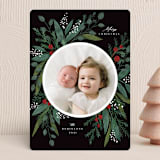 "Magic forest" - Holiday Cards in Midnight by Yuliya Evseeva - Front