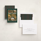 "Tribute" - Holiday Cards in Pine by Amy Kross - Assembled