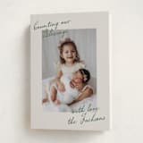 "Luant" - Holiday Cards in Pine Needle by Deynaaz Daraei - Folded Card