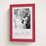 "Christmas Glory" - Holiday Cards in Ruby by Alston Foster - Folded Card