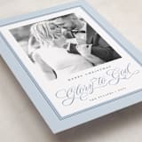 "Christmas Glory" - Holiday Cards in Frost by Alston Foster - Detail