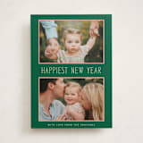 "Peaceful Pair" - Holiday Cards in Pine by Lindsay Megahed - Front