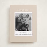 "Blessed Frame" - Holiday Cards in Butter Cream by Mansi Verma - Front