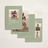 "purest" - Holiday Cards in Snow by Pippa Shaw - Back of Card Options