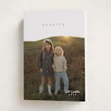 "Minimal Type" - Holiday Cards in Cardinal by Owl and Toad - Folded Card