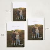 "Minimal Type" - Holiday Cards in Cardinal by Owl and Toad - Formats Available