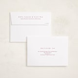 "simple joy" - Holiday Cards in Berry by Stacey Meacham - FREE Recipient Addressing