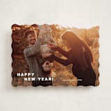 "Joyful noise" - Holiday Cards in Snow by Stacey Meacham - Front