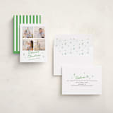 "Bright handwriting" - Holiday Cards in Fern by Cass Loh - Assembled