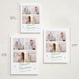 "Bright handwriting" - Holiday Cards in Fern by Cass Loh - Formats Available