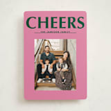 "Big Peace" - Holiday Cards in Candy by Baumbirdy - Front