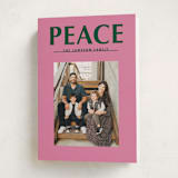 "Big Peace" - Holiday Cards in Candy by Baumbirdy - Folded Card