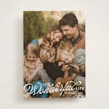 "these wonderful things" - Holiday Cards in Snow by Susan Asbill - Front